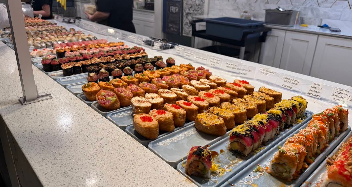 FOB eat by the pound sushi