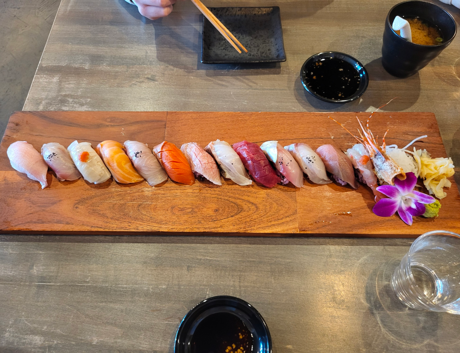 Omakase at Kuro Sushi.